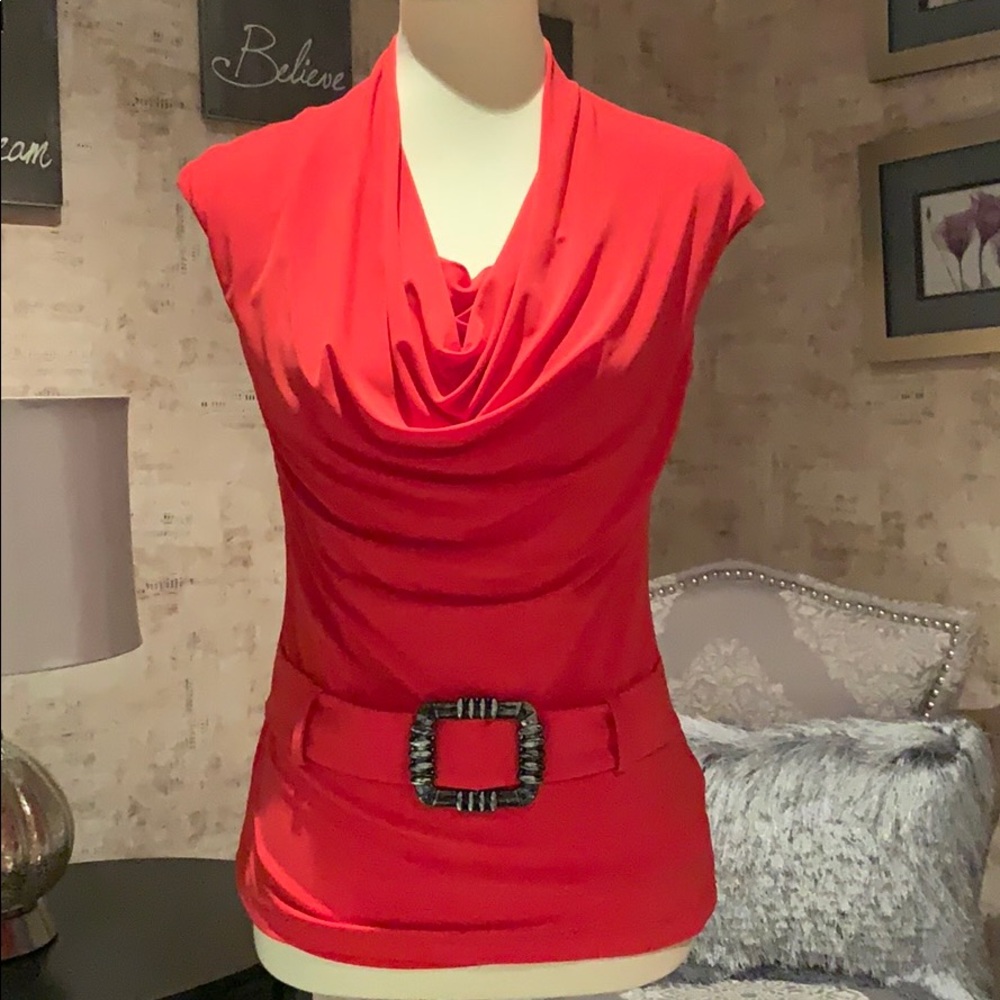 Frank Lyman Belted Tank